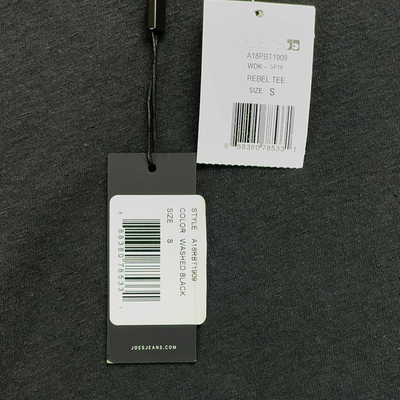 Joe's Jeans Rebel Distressed T-Shirt - Picture 3 of 5